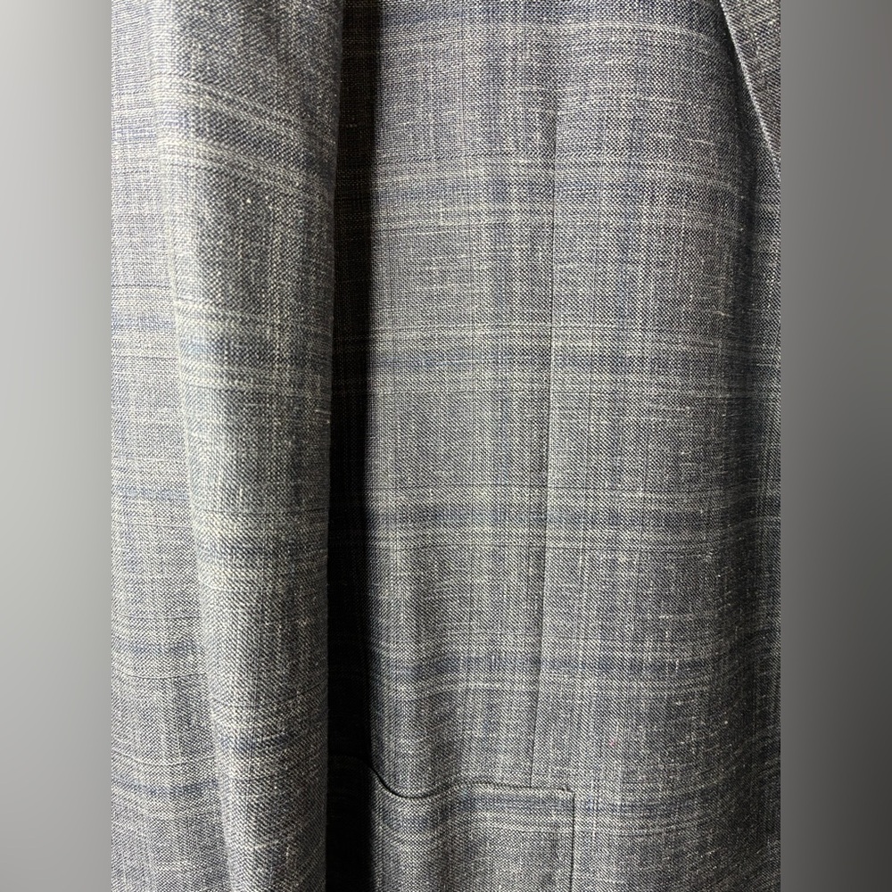 Canali Kei Plaid Wool Single-Breasted Sport Coat - Picture 4 of 11